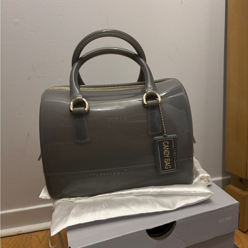 Furla Gray Candy Bag